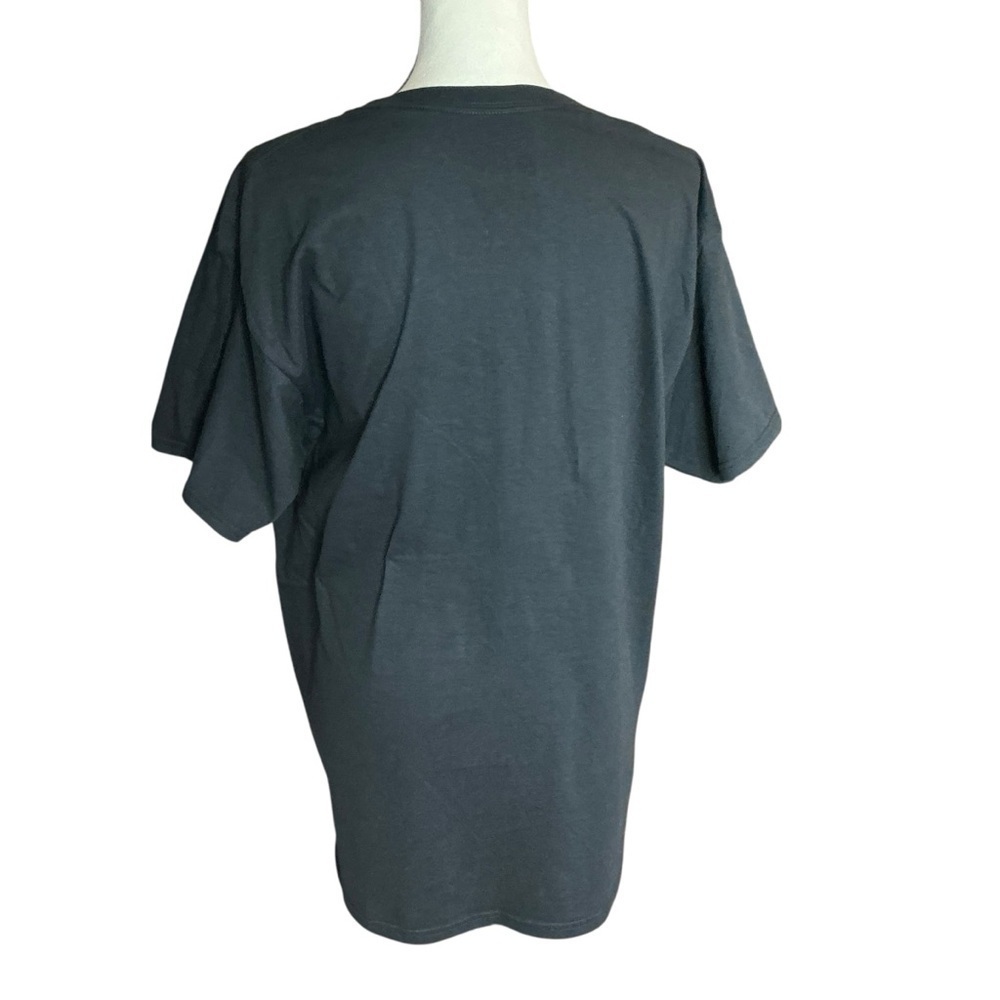 AC/DC Back in‎ Black Short Sleeve Graphic Band Tee Shirt Short Sleeve Size L - Picture 8 of 9